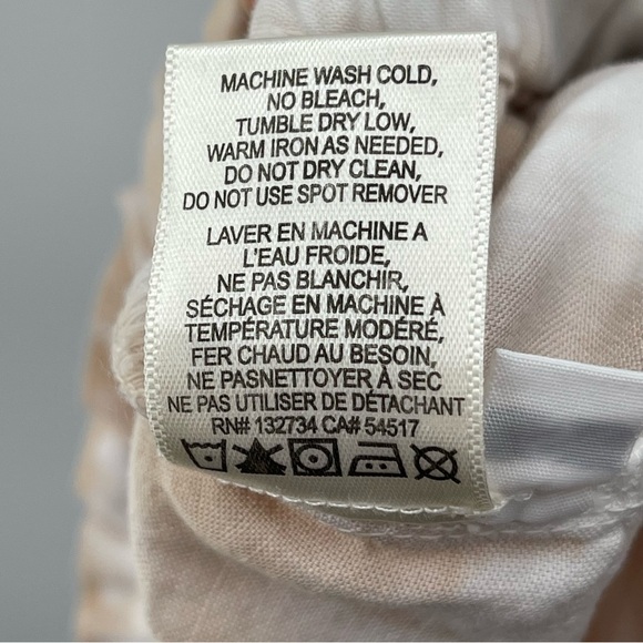 Evereve Cloth And Stone High Waist Tie Dye Ruffle Short Size Small - Picture 9 of 9